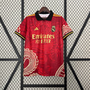 CAMISA DO REAL MADRID 24/25 VERMELHO EDIÇÃO ESPECIAL