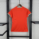 CAMISA FEMININA DE PORTUGAL 25/26 VERMELHO
