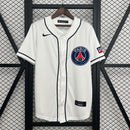 CAMISA DE BASEBOL DO PSG 25/26 BRANCO