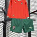 Kit Infantil Portugal Home 25/26 - Manga longa